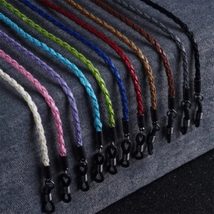 Thick Twist Sunglasses Leather Rope Chain Eyewear Braided Glasses Lanyard St ZT - Picture 1 of 20