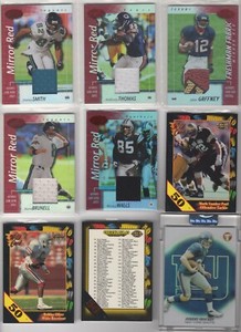 1991 Wild Card Mark Vander Poel 50 Stripe Card University of Colorado Colts