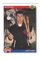 JIM THOME 1992 UPPER DECK #5 NRMT-MT