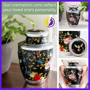 RESTAALL Vintage Hummingbird Ashes Urn. Cremation Urns for Human Ashes Adult ... - Picture 1 of 1