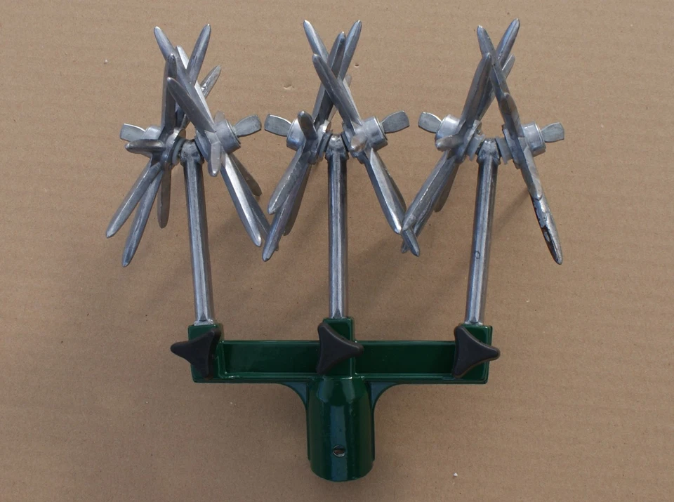 Kultivator Sternfräse Wiesel Bodenfräse Gartenwiesel Gartenfräse Bodenlüfter  - Bild 1 von 1