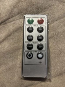 Wireless LED Candle Remote Control w/ Timer - 10 Key Flickering Flameless - Picture 1 of 2