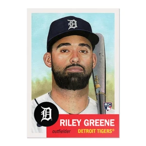 2023 Topps Living Set Card #637 Riley Greene (Rookie) - Free Shipping Always! - Picture 1 of 2