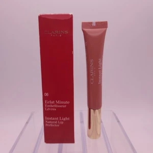 Clarins Instant Light Natural Lip Perfector 06 ROSEWOOD SHIMMER - Bild 1 von 6