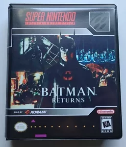 Batman Returns CASE ONLY Super Nintendo SNES Box BEST Quality Available - Picture 1 of 5
