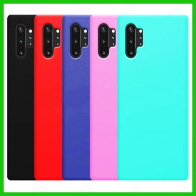Cover per Samsung Galaxy Note 10 / 10+ Plus in Silicone Custodia Protezione Tpu - Immagine 1 di 4