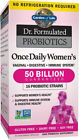 Garden of Life Dr. Formulated Women's 50 Billion Probiotics 30 Caps Ex 04/24
