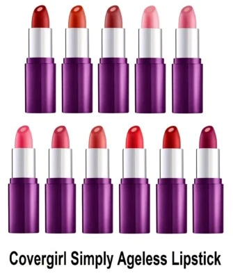 CoverGirl Simply Ageless Moisture Renew Core Lipstick Pick Color - Image 1 of 4