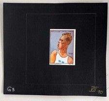 Achilles Jarvinen-Decathlete-Sport Karikaturen-Haus Bergmann-Bild 10-mounted