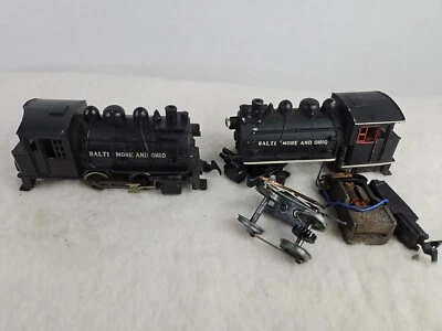 Varney # 98 Baltimore &Ohio HO scale Locomotive Switchers lot of 2- Parts/Repair - Image 1 of 4