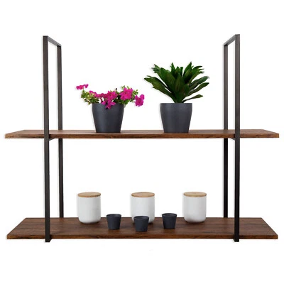 Mensola BAR SHELF sospesa Soffitto Bottiglie Fiori Cucina CON PICCOLI DIFETTI - Immagine 1 di 4