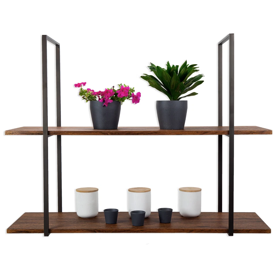 Mensola BAR SHELF sospesa a Soffitto Bottiglie Fiori Giardino Verticale Cucina - Immagine 1 di 4