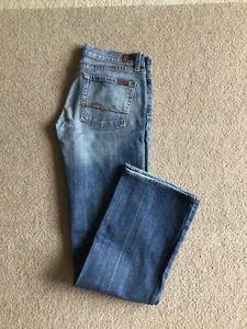 7 FOR ALL MAN KIND, Damen Jeans, Gr. W27 L30, Blau - Bild 1 von 7
