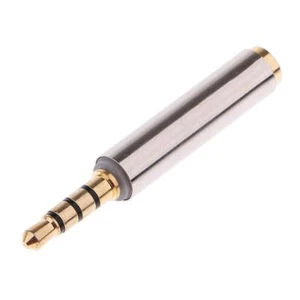 3.5mm Male to Female Plug Jack Stereo Audio M/F Earphone Adapter Converter - Picture 1 of 4
