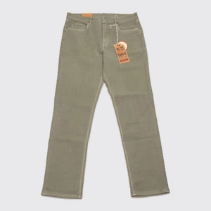 Faherty Jeans W38 L34 Stretch Terry 5-Pocket Pant Faded Olive - Picture 1 of 4
