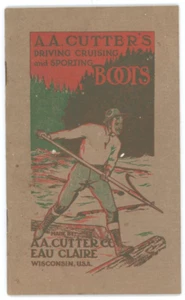 VTG AA Cutters Boots Catalog Eau Claire Wisconsin - Imagen 1 de 3
