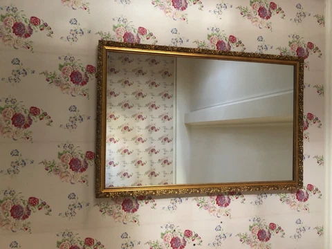 large vintage wall mirror Cover
