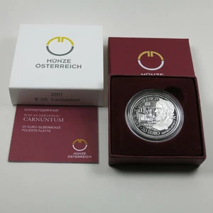 Österreich 20 Euro 2011 Silber PP Carnuntum - Bild 1 von 3