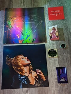 Kylie Minogue Tension Pop Up Store nummeriertes Vinyl, signierter Druck, Tasche & Leckereien - Bild 1 von 16