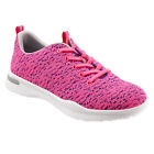 Softwalk Sampson S1713-730 Womens Pink Leather Lifestyle Sneakers Shoes 5