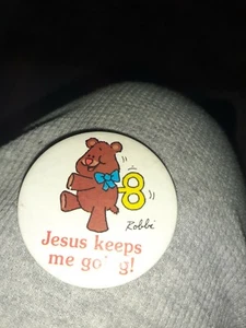 Insignia vintage de Jesus Keep Me Going - Imagen 1 de 2