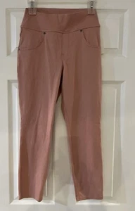 UTOPIA By HUE Women's High Waist Denim Capri, rose, Large - Picture 1 of 5