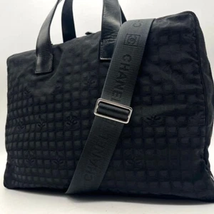 Super rare and beautiful Chanel New Travel Briefcase 2way Business Bag - Picture 1 of 10