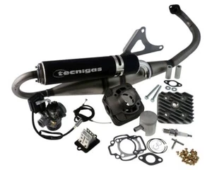 Tuningkit SPORT 70CCM Zylinder Auspuff Vergaser für PIAGGIO NRG TPH ZIP VESPA ET - Bild 1 von 1