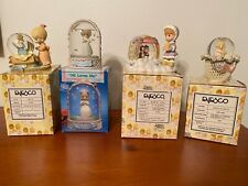 Precious Moments Snow Globes - Lot Of 4