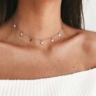 New Fashion Simple Daily Stars White/Gold Necklace Pendant Woman/Girls
