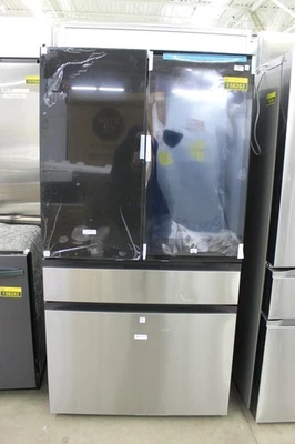 Samsung RF90F23AECR 36" acero inoxidable/vidrio CD puerta francesa refrigerador NOB #158263 Foto 1 de 4