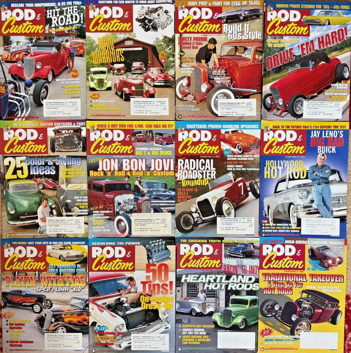 Rod & Custom Magazine 1957 12冊セット Rod & Custom Magazine 1957 12冊セット