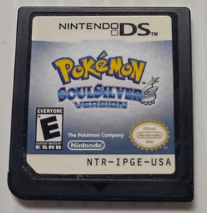 NINTENDO DS : POKEMON : SOUL SILVER VERSION ! Nur Patrone Original & Getestet - Bild 1 von 2