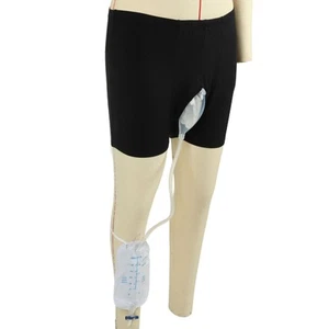 (S 1L) Portable Male Urine Bag Elastic Waist Einfache Reinigung Male Urin CU - Bild 1 von 24