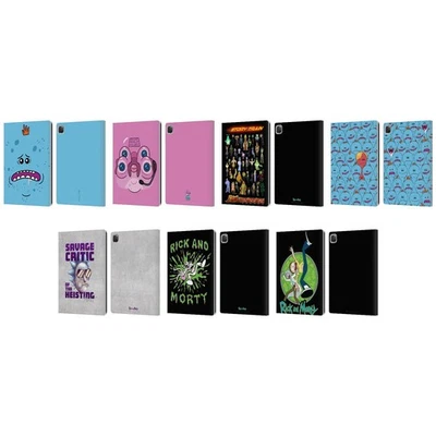 FUNDA LIBRO OFICIAL RICK AND MORTY TEMPORADA 4 GRÁFICOS CUERO PARA APPLE iPAD Foto 1 de 4