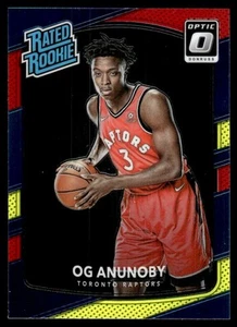 Donruss Optic 2017-18 rojo y amarillo clasificación Rookie OG Anunnoby Toronto Raptors - Imagen 1 de 2
