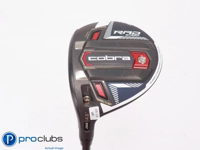Left Handed Cobra Radspeed Peacoat 14.5* 3 Wood - LINQ White 7F4 Stiff - 451151 - Image 1 of 4