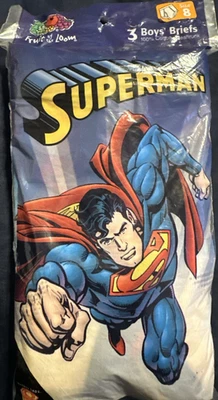 Vantage Funpals Superman Boys Briefs Size 8 - Image 1 of 3