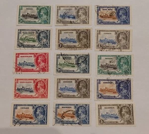 Timbres Colonies Britanniques - Imagen 1 de 2