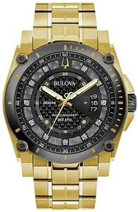 Bulova Precisionist Gold Herren Armbanduhr 98D156 - Bild 1 von 5