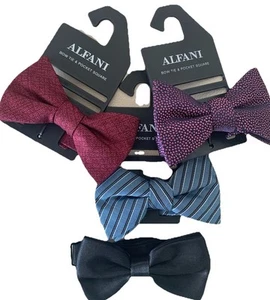 Alfani Men's Adjustable Bow Ties Lot (3) New - Picture 1 of 18