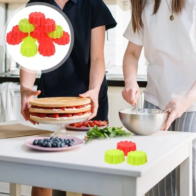  12 PCS Silikonform Tortenstück Cupcake-Formen Aus Cupcake-Backförmchen - Bild 1 von 4