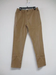 Chubbie Chino Pants Mens Medium Brown Performance Drawstring Stretch 32x31 - Picture 1 of 14