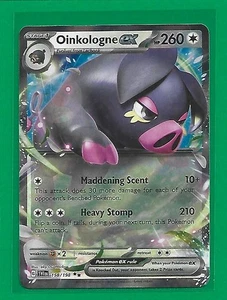 Pokémon TCG Scarlatto e Viola Oinkogne ex #158/198 Doppio Raro - Foto 1 di 2