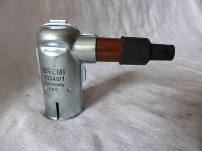 Zündkerzenstecker Bremi 90° mit 1kOhm und Gummi-Tülle - Metall-Korpus - Bild 1 von 4