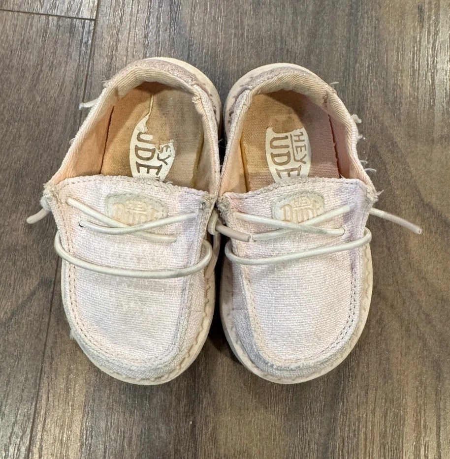 Hey Dude Pink Wendy T Sugar ShineToddler Talla 5 Sin cordones Foto 1 de 4