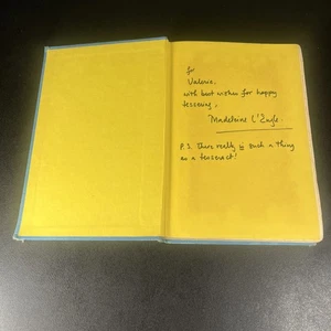 Eine Falte in der Zeit - SIGNIERT von Autorin Madeleine L'Engle! Hardcover 1969 ***LESEN - Bild 1 von 15