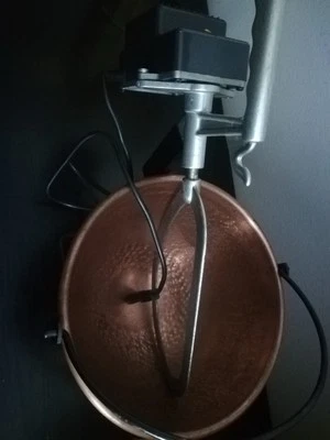 PAUOLO ELETTRICO 24,5 cm - Paiolo con mescolatore girapolenta elettrico - Rame - Immagine 1 di 4