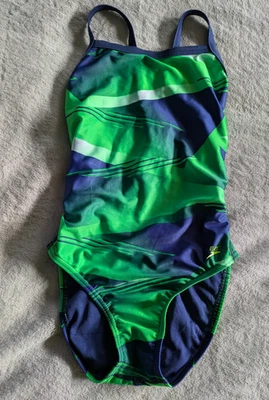 Traje de baño de una pieza SPEEDO ProLT para mujer 30 traje de baño azul verde Foto 1 de 4