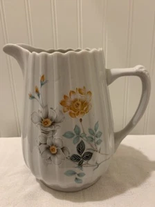 Vintage Porzellan Veracruz Blumenkrug Teekanne Kaffeekanne - Bild 1 von 9